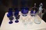 Parti blått glas 12 del
