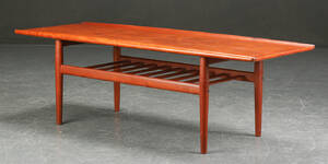 Grethe Jalk. Sofabord, teak 