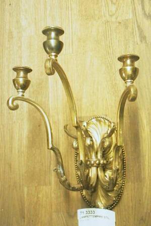 Lampettempire-stil, Brons