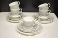 Kaffekoppar, fat  assietter gustavsberg salix 21del