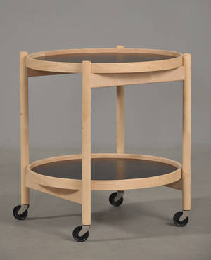 Hans Bølling Bakkebord med 2 vendbare bakker