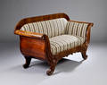 Christian VIII sofa af mahogni.
