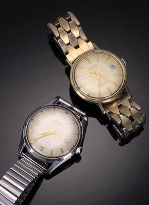 Certina og Buren vintage armbåndsure 2