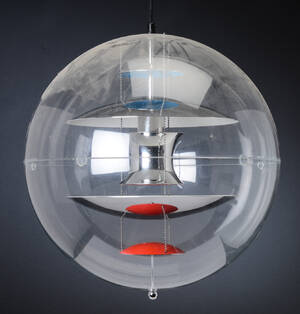 Verner Panton. Pendel, VP-Globe, Ø. 50 cm