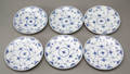 Kgl. Porcelæn. Musselmalet helblonde 6