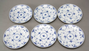 Kgl. Porcelæn. Musselmalet helblonde 6