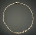 Halskæde, bismark 14 kt guld