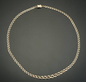 Halskæde, bismark 14 kt guld