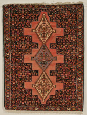 Persisk Senneh Kelim, 162x124 cm.