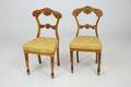 STOLAR, ett par, senempire, 1800-talets mitt