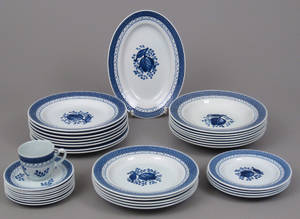 Aluminia. Tranquebar spisestel 26