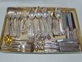 Bestickservis Haga nysilver, ca. 98 delar