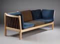 Andreas Hansen f. 1936. Tre-personers tremmesofa, model 303