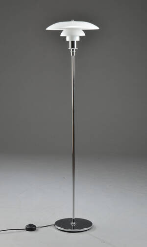 Poul Henningsen. PH 3½2½ gulv  standerlampe