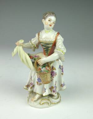 Meissen Blumenmädchen, um 1940