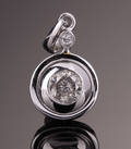 Diamant vedhæng, ca. 0.77 ct
