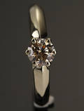 Diamantring, ca,.0.74 ct