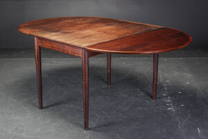 Arne Vodder. Spisebord med udtræk, model 227, palisander 3 