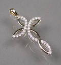 Diamantvedhæng - Ca. 0.40 ct.
