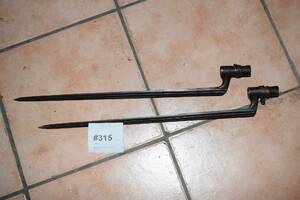 Bajonetter 2 st, L 55 cm