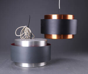 Jo Hammerborg for Fog og Mørup, Par pendler af kobber,aluminium 2 