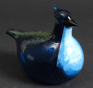 Oiva Toikka, fugl, glas 