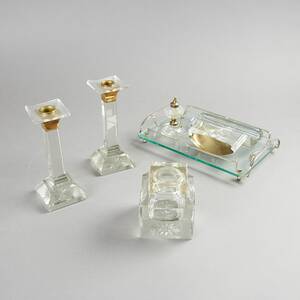 Skrivbordsuppsats glas