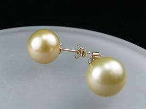 Ohrstecker mit Südseeperle  2 