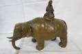 Elefant i metall  H26cm   L33cm