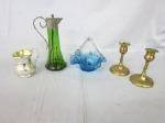Toddykanna, ljusstakar m m