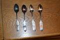 4 kaffeskedar tornedal silver
