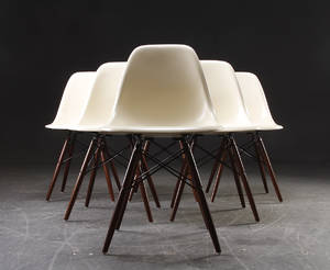 Charles Eames 1907- 1978. Seks skalstole 6