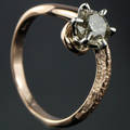 Solitaire ring ca. 1.00 ct.