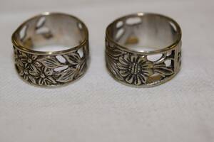 Silverringar 2 st
