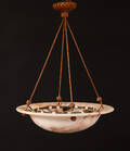 Taklampa i alabaster, 1900-talets första del