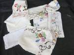 Broderade dukar