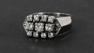 Ring i 18k vitguld, 1974
