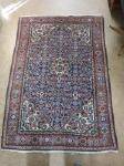 Orientalisk knuten matta  160x110