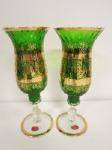 2 glasvaser Italy