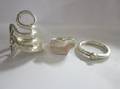 3 Silverringar
