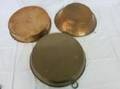 3 kopparformar