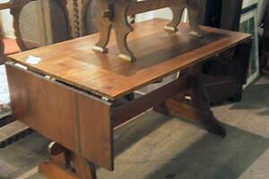 Bockbord, med klaffar