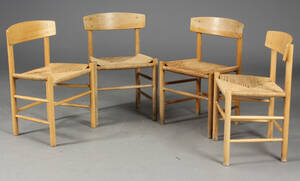 Børge Mogensen. Shakerstole, model J39 , bøgetræ 4