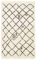 Handknuten Marockansk matta  129 x 83 cm