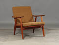 Hans J. Wegner, lænestol, teaktræ, model 270  Denne vare er sat til omsalg under nyt varenummer 4560160
