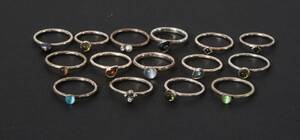 Ringar 15st, silver