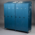 Et par lockerskabe, metal. 2 