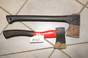 Yxor 2 st, L 45 och 35 cm
