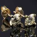 Par brillant ørestikker ca. 0.70 ct.