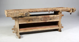 Høvlebænk, 1800-tallet